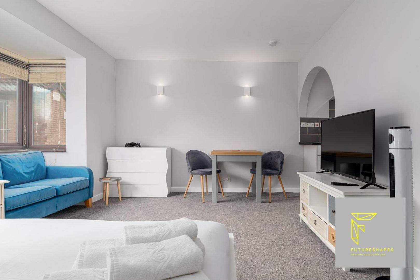 런던 Guestready - Cosy Wimbledon Studio Flat 아파트 외부 사진